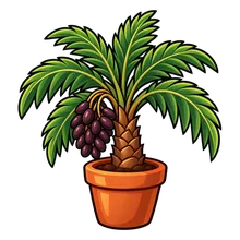 Ajwa date palm
